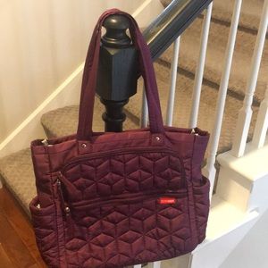 Skip hop formula diaper tote